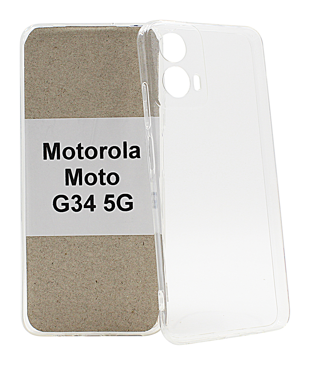Ultra Thin TPU Deksel Motorola Moto G34 5G