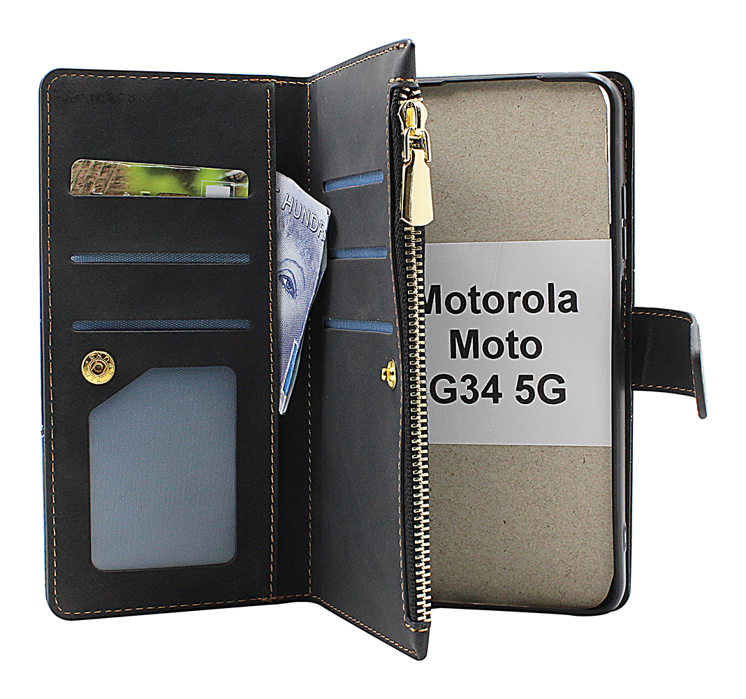 XL Standcase Lyxetui Motorola Moto G34 5G