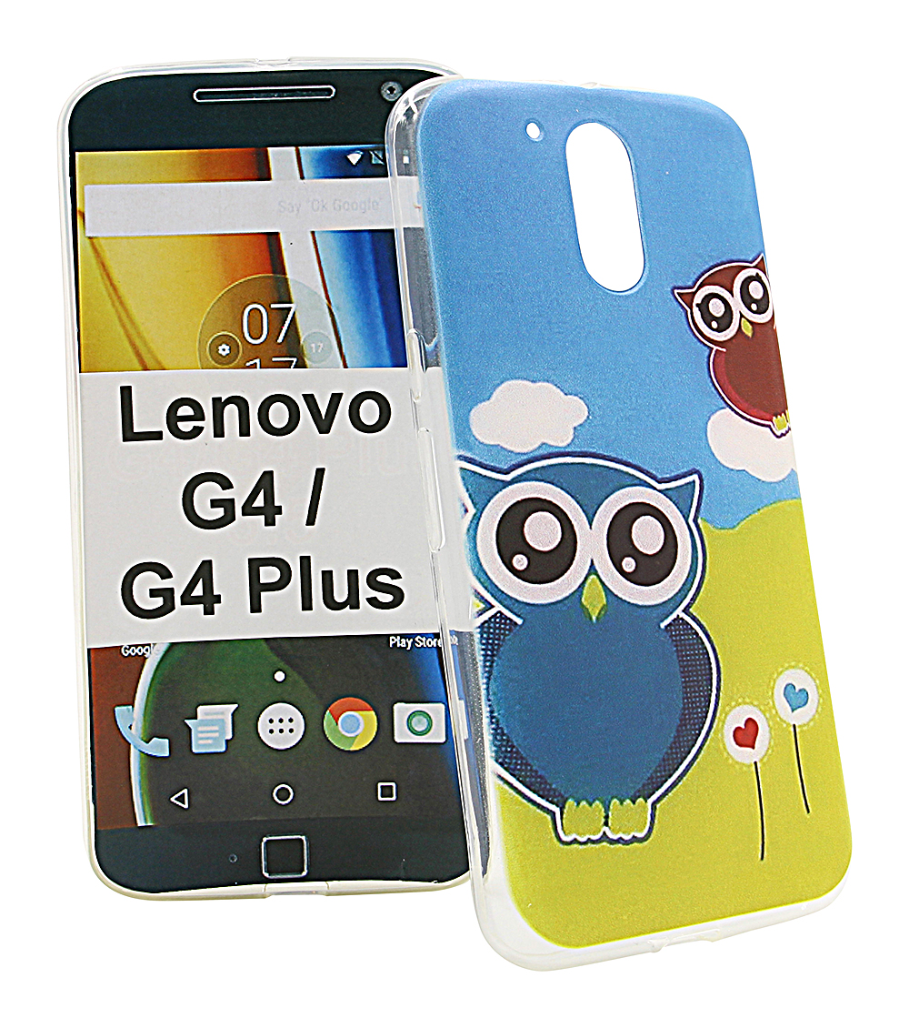 TPU Designdeksel Lenovo Motorola Moto G4 / G4 Plus
