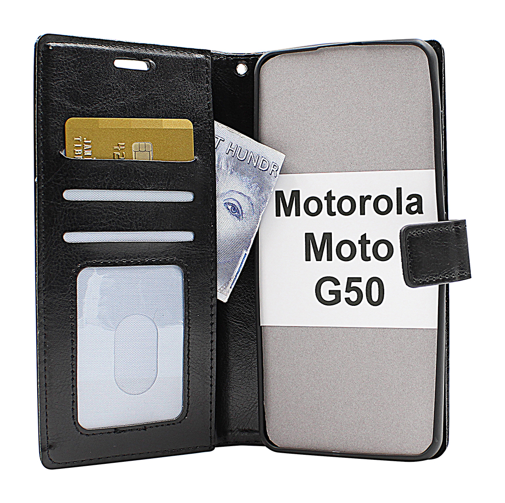 Crazy Horse Wallet Motorola Moto G50