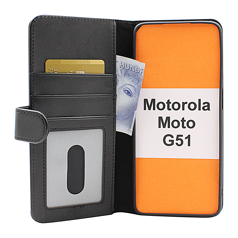 Skimblocker Lommebok-etui Motorola Moto G51