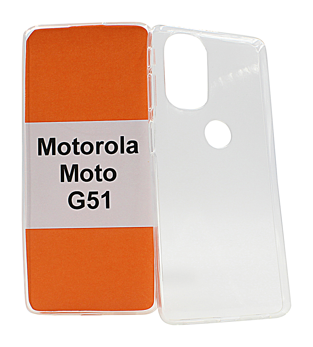 Ultra Thin TPU Deksel Motorola Moto G51