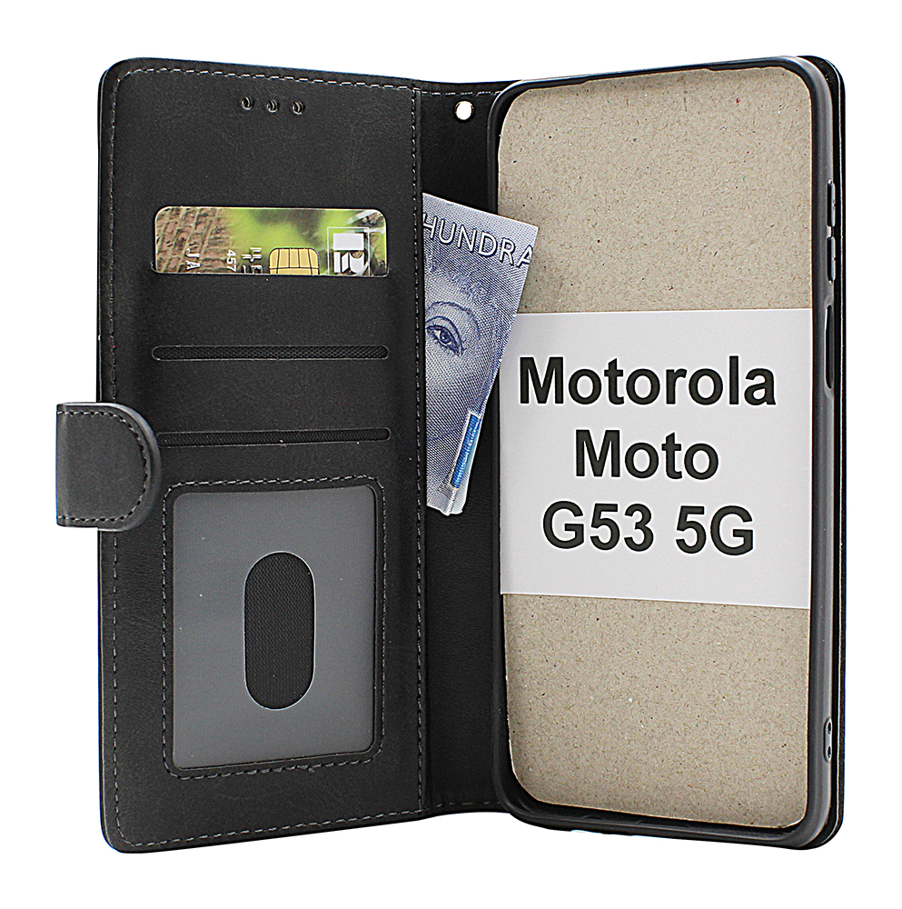 Zipper Standcase Wallet Motorola Moto G53 5G