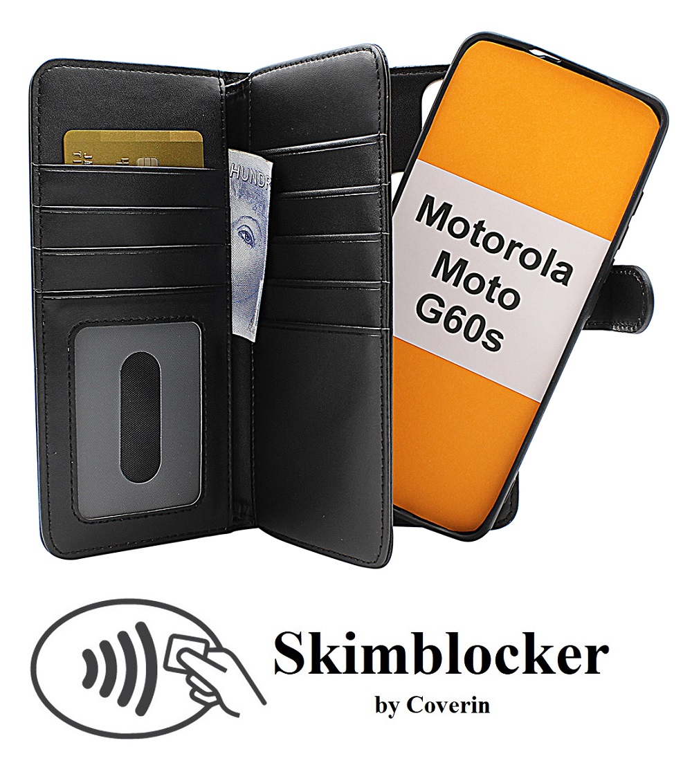 Skimblocker XL Magnet Wallet Motorola Moto G60s