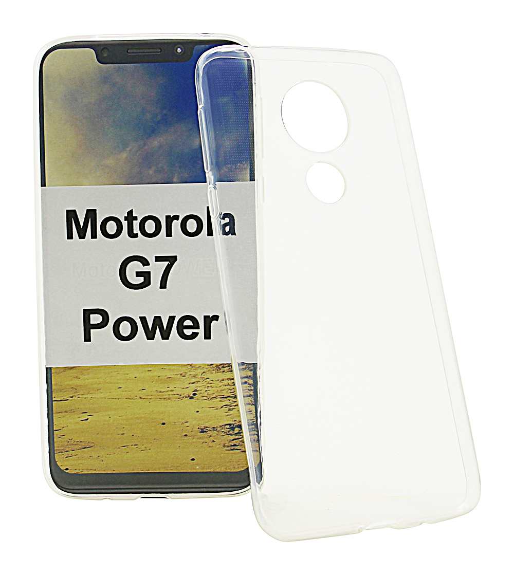 Ultra Thin TPU Deksel Motorola Moto G7 Power