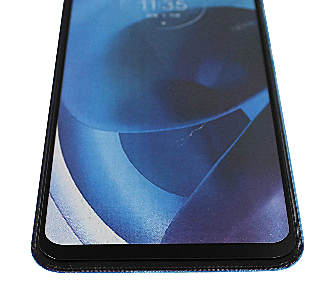 Full Frame Skjermbeskyttelse av glass Motorola Moto G71