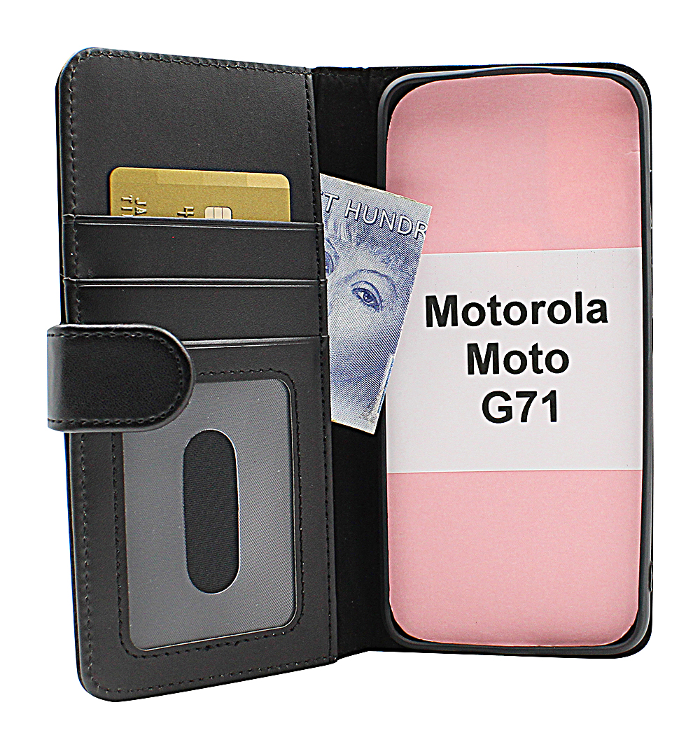 Skimblocker Lommebok-etui Motorola Moto G71