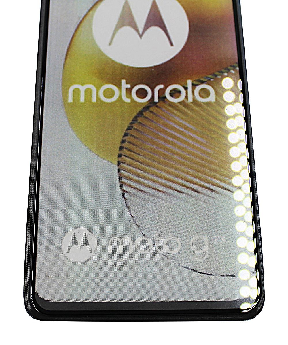 Full Frame Skjermbeskyttelse av glass Motorola Moto G73 5G