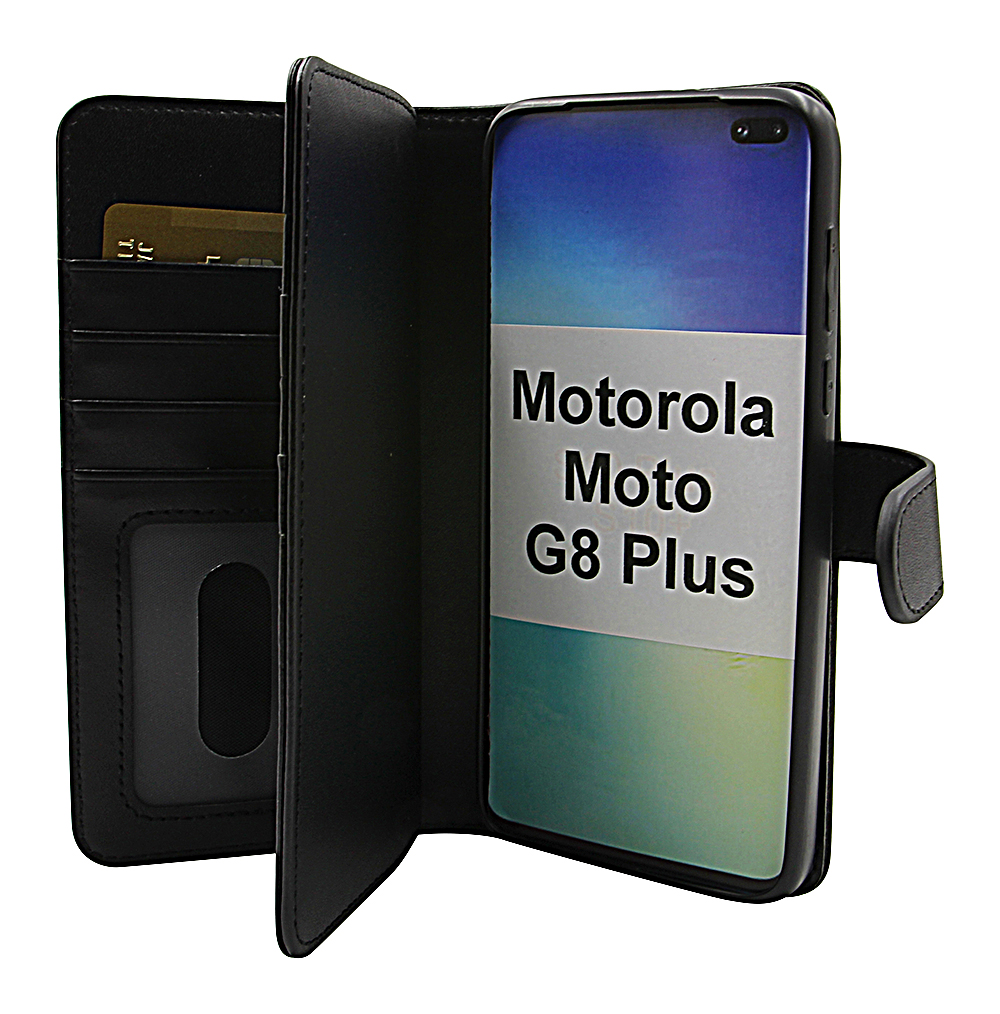 Skimblocker XL Magnet Wallet Motorola Moto G8 Plus