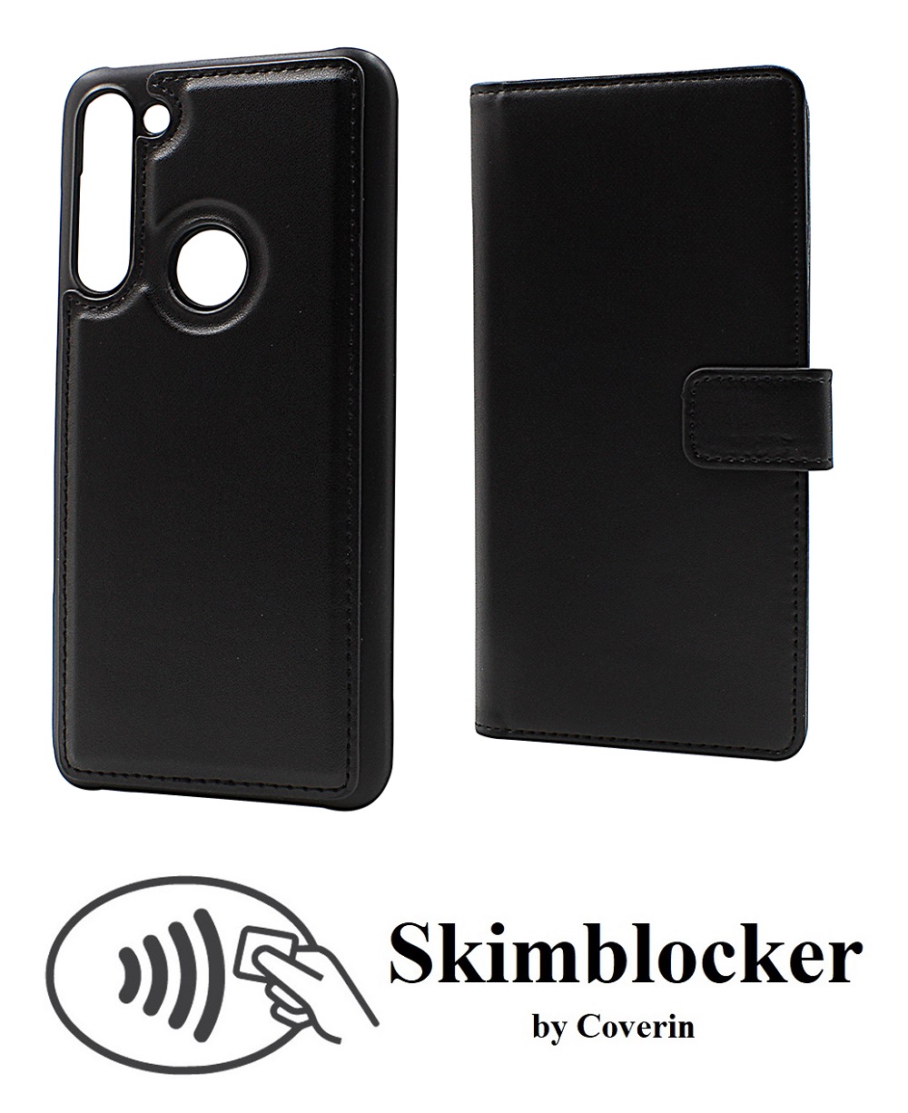 Skimblocker Magnet Wallet Motorola Moto G8 Power