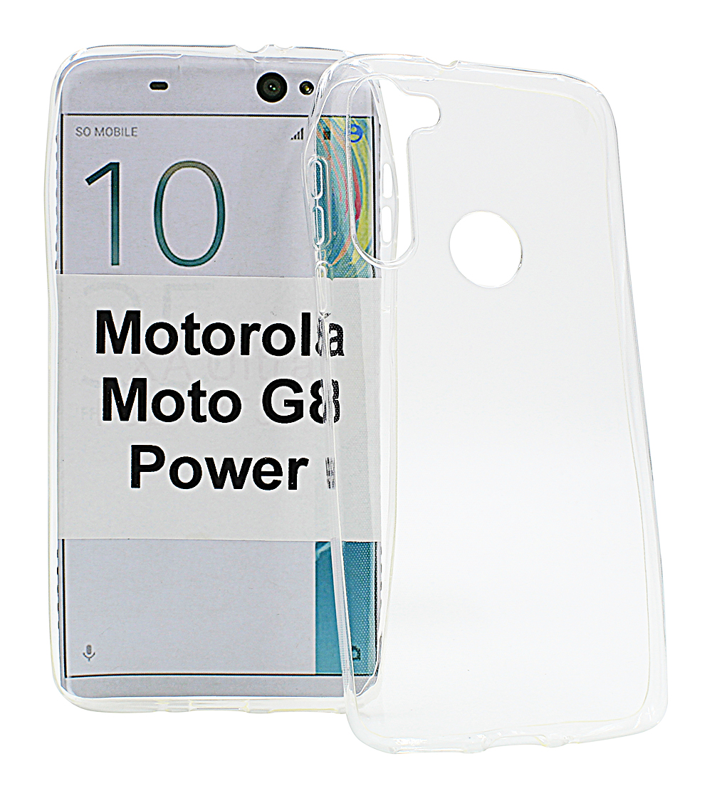 Ultra Thin TPU Deksel Motorola Moto G8 Power