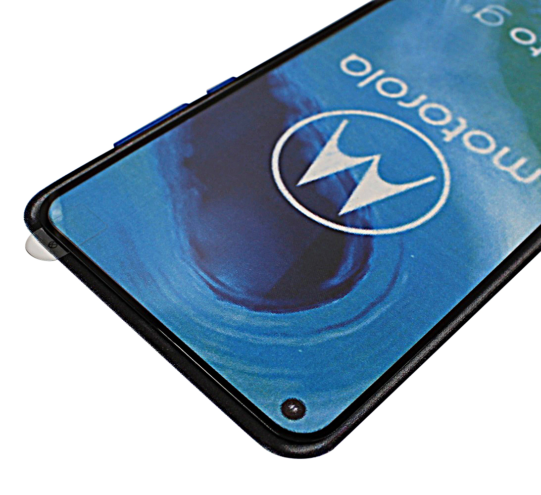 Full Frame Skjermbeskyttelse av glass Motorola Moto G8