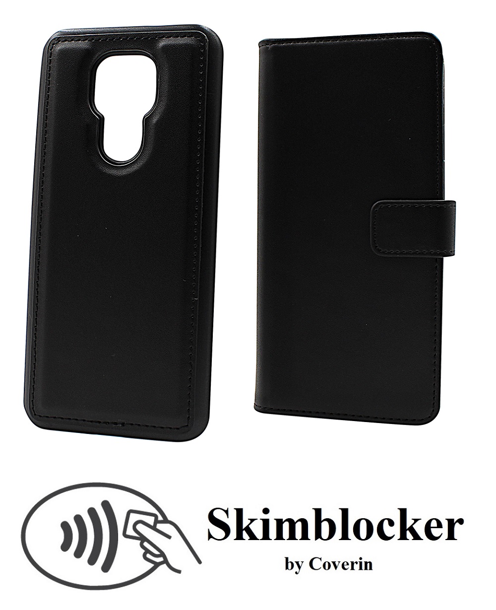 Skimblocker Magnet Wallet Motorola Moto G9 Play