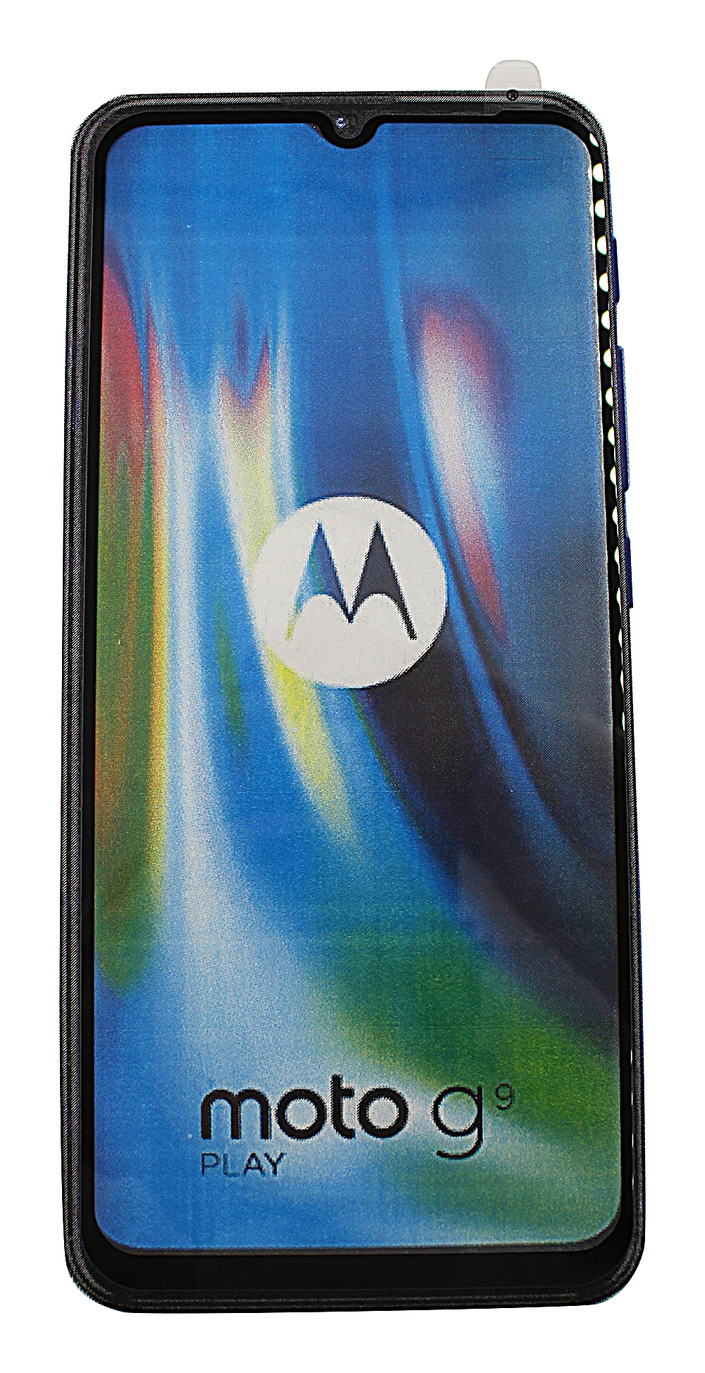 Full Frame Skjermbeskyttelse av glass Motorola Moto G9 Play