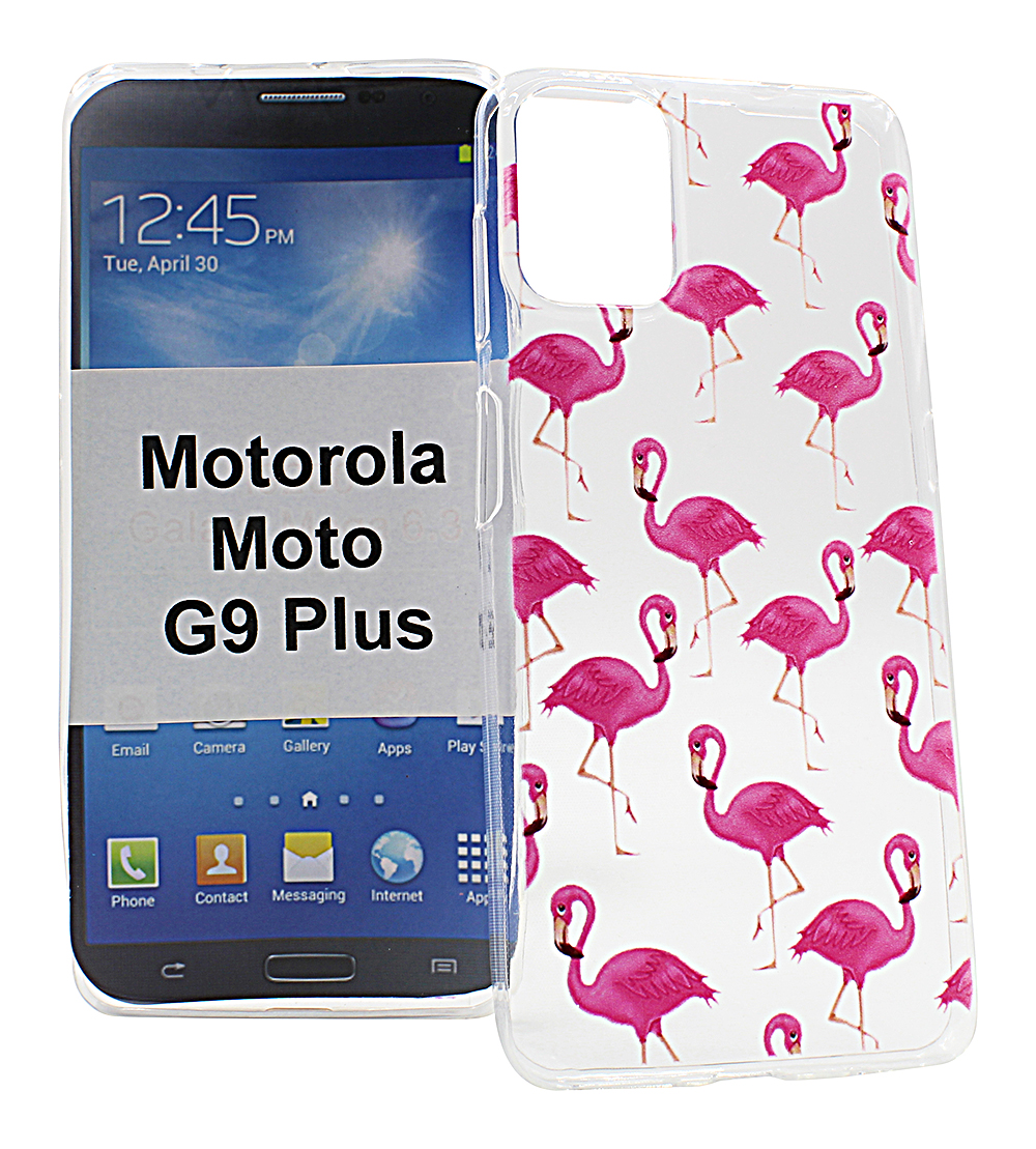 TPU Designdeksel Motorola Moto G9 Plus