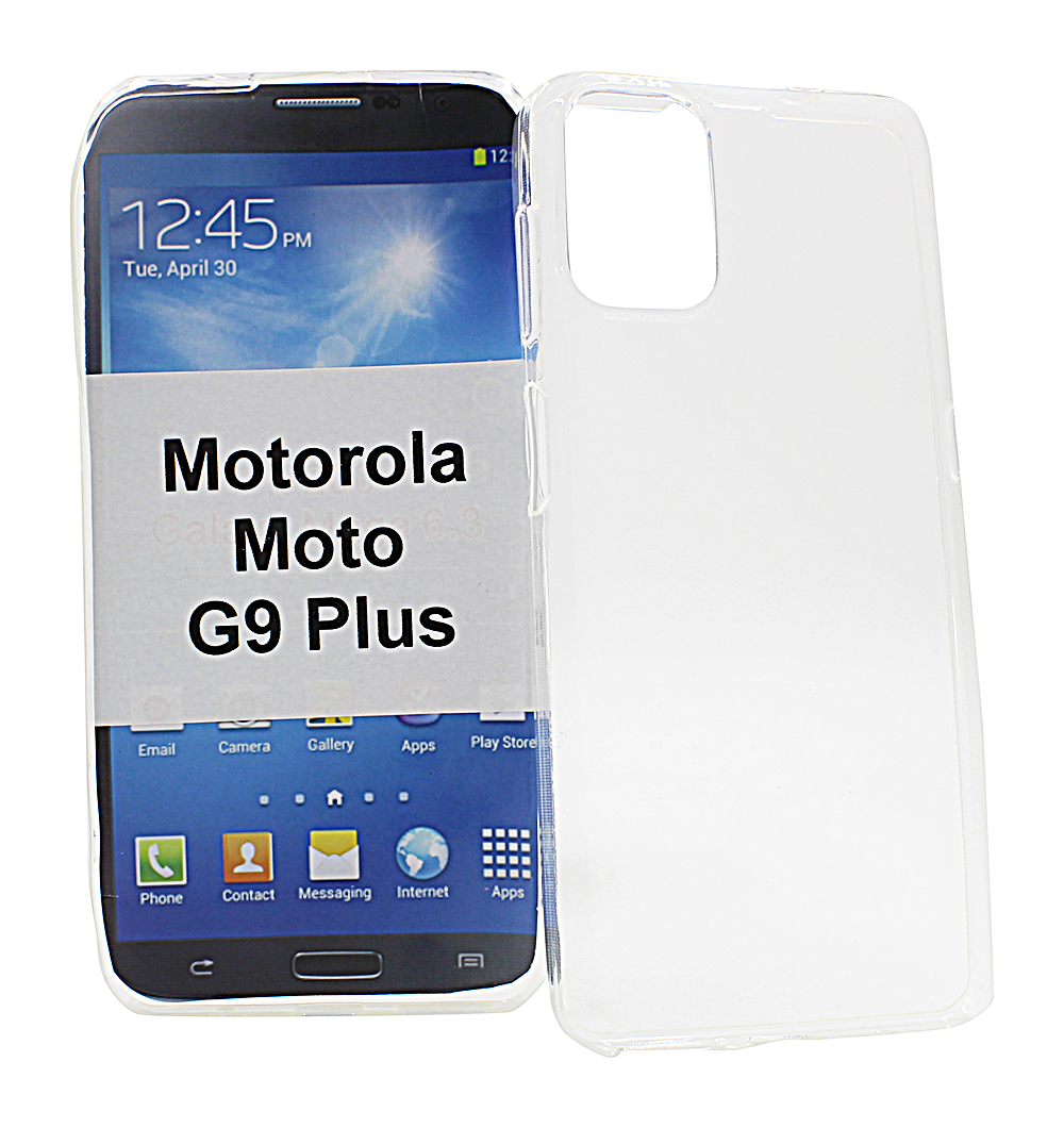 Ultra Thin TPU Deksel Motorola Moto G9 Plus