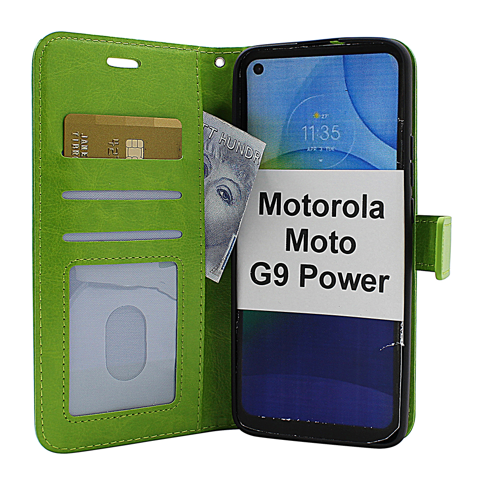 Crazy Horse Wallet Motorola Moto G9 Power