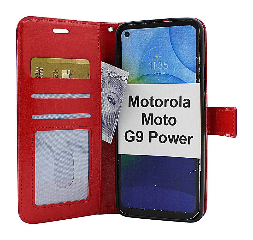 Crazy Horse Wallet Motorola Moto G9 Power