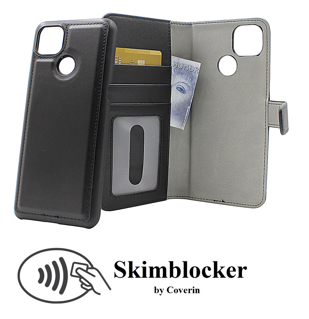 Skimblocker Magnet Wallet Motorola Moto G9 Power