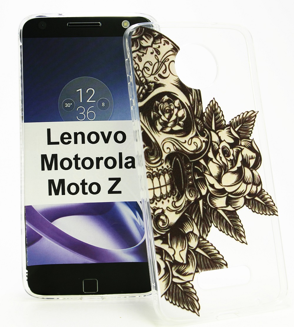 TPU Designdeksel Lenovo Motorola Moto Z