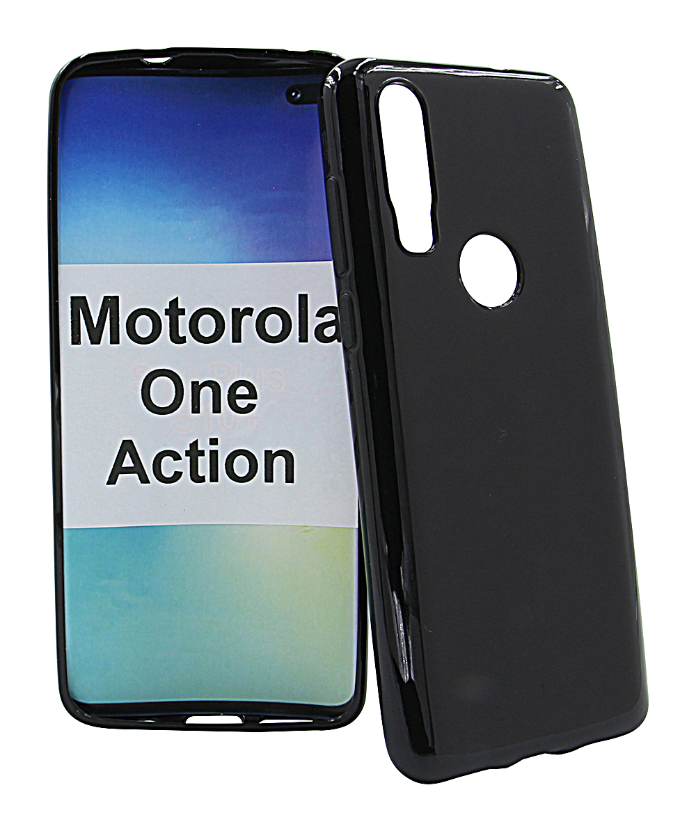 TPU-deksel for Motorola One Action