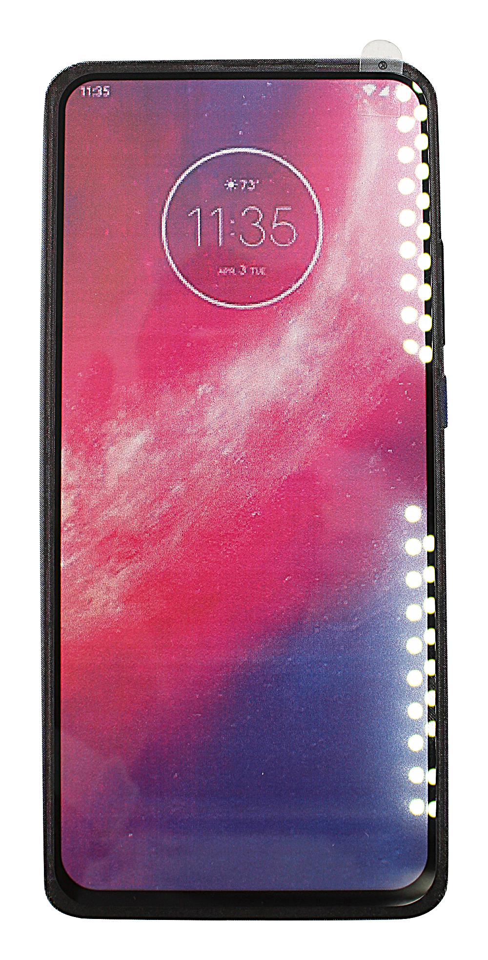 Full Frame Skjermbeskyttelse av glass Motorola One Hyper