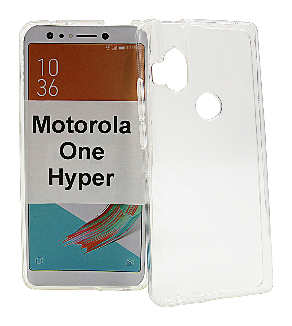 TPU-deksel for Motorola One Hyper