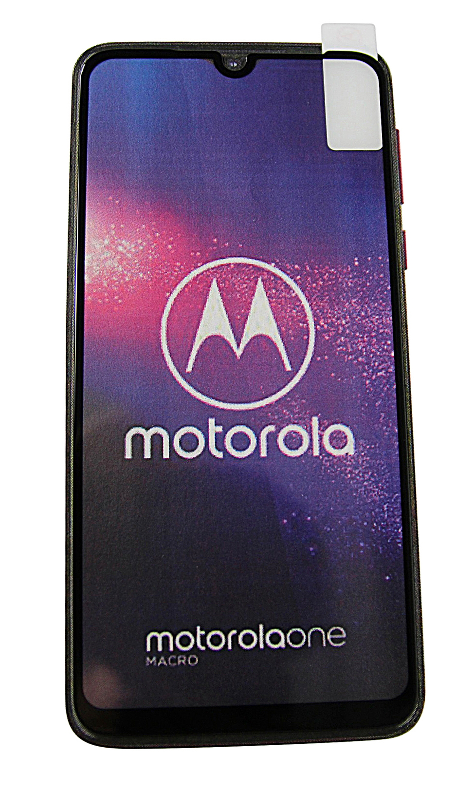 Full Frame Skjermbeskyttelse av glass Motorola One Macro