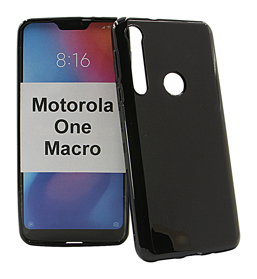 TPU-deksel for Motorola One Macro