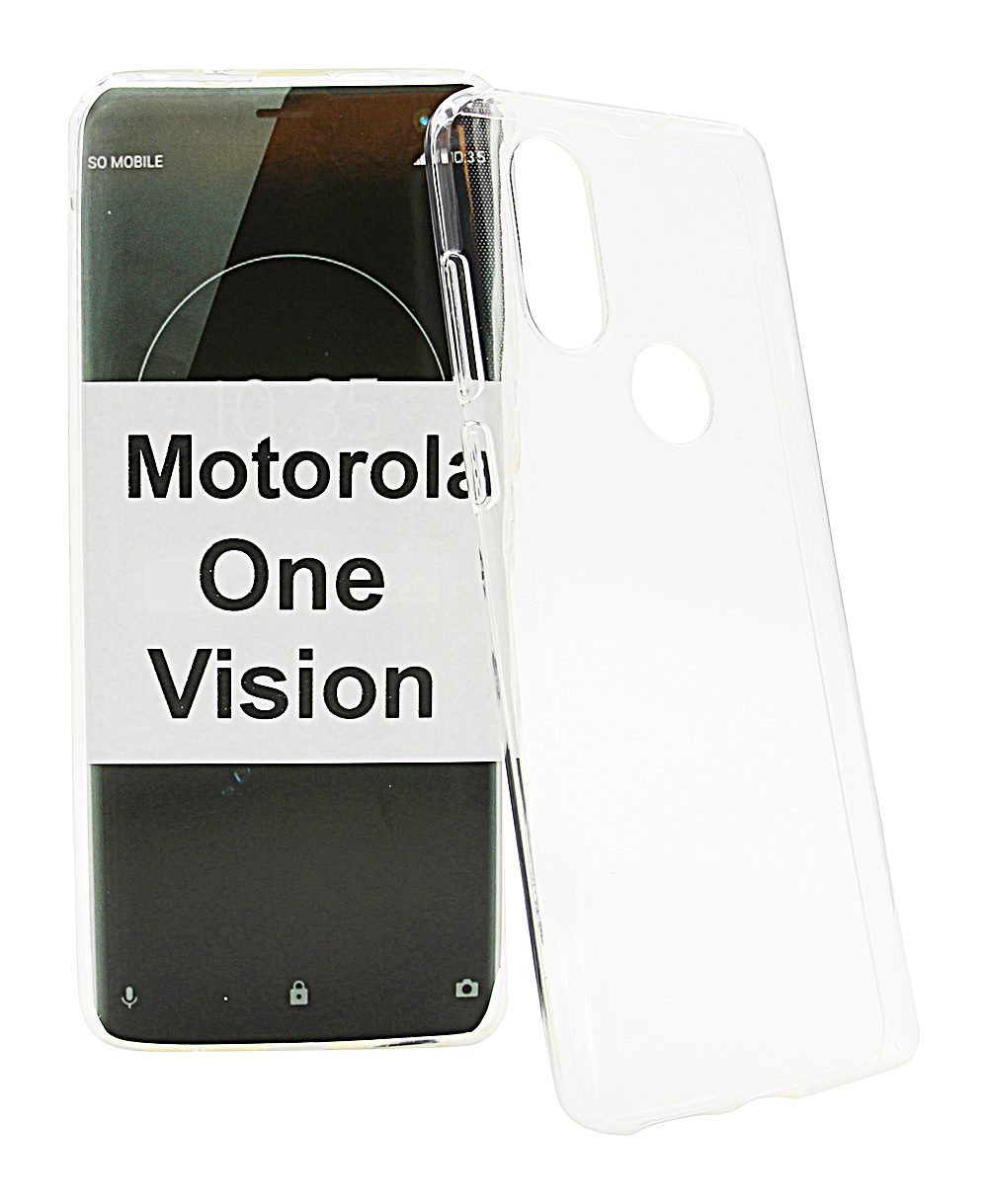 Ultra Thin TPU Deksel Motorola One Vision