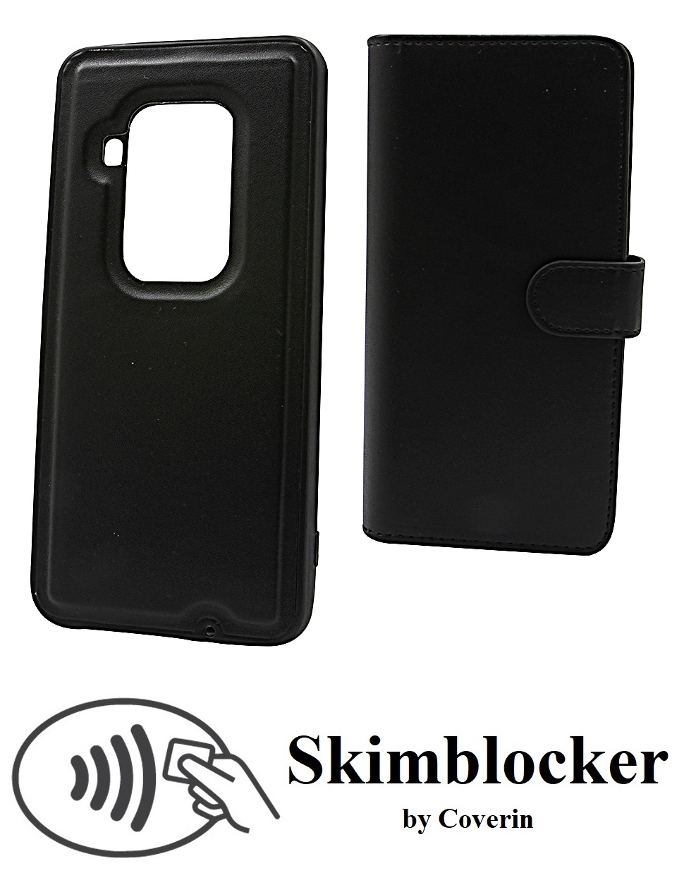 Skimblocker XL Magnet Wallet Motorola One Zoom