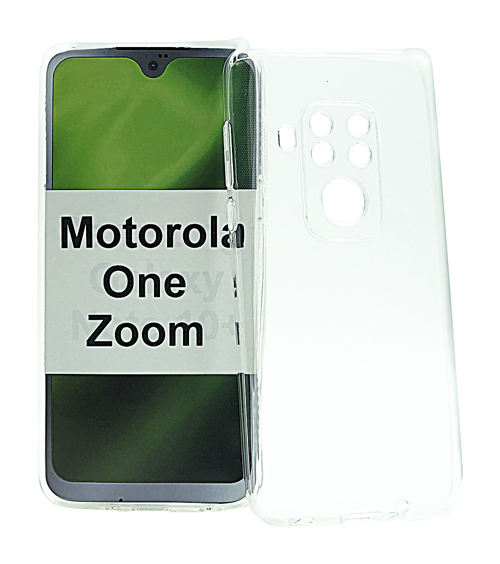 TPU-deksel for Motorola One Zoom