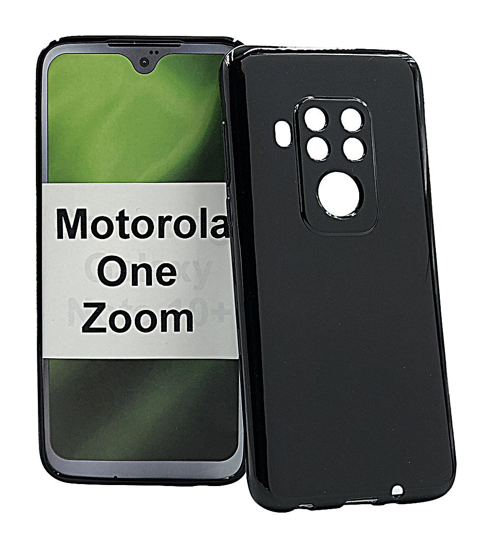 TPU-deksel for Motorola One Zoom