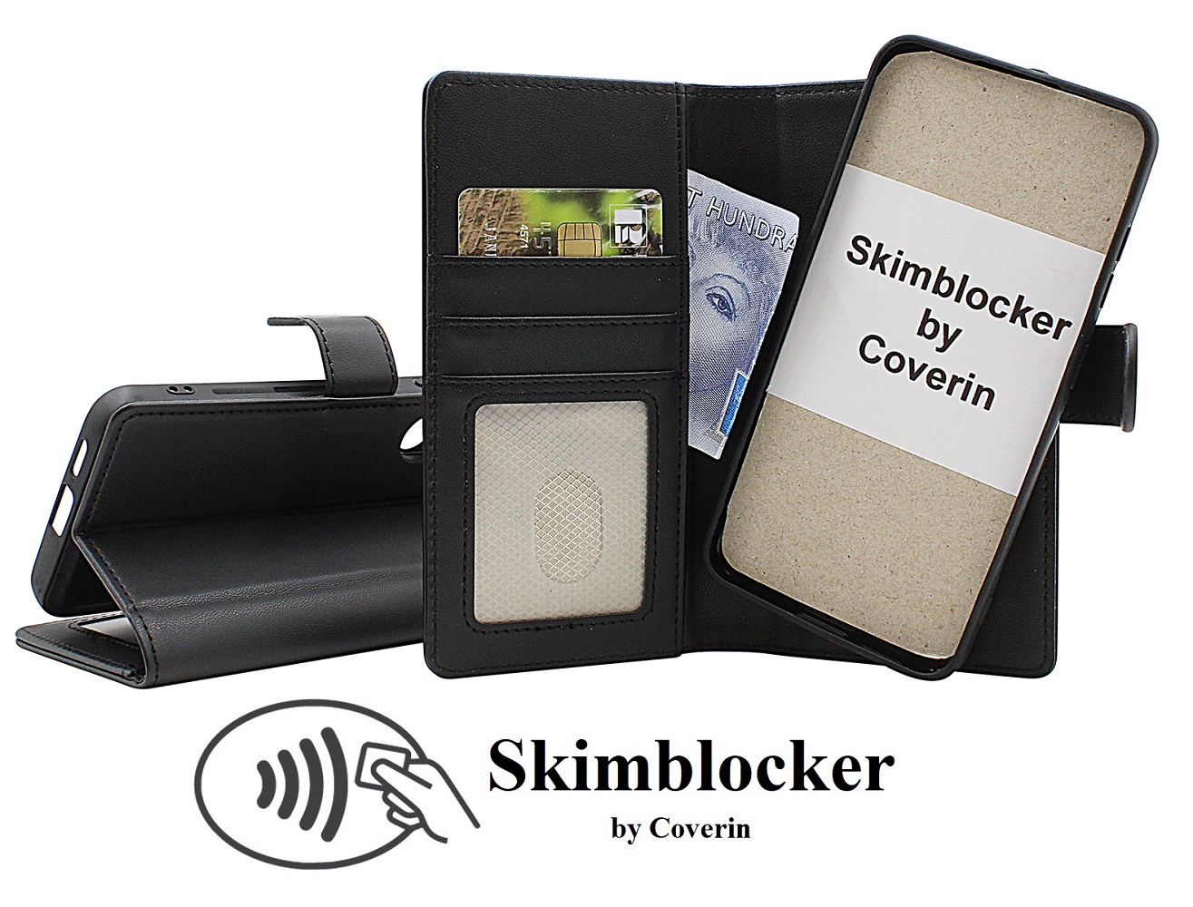 Skimblocker Samsung Galaxy S20 Plus 5G Magnet Lommebok Deksel