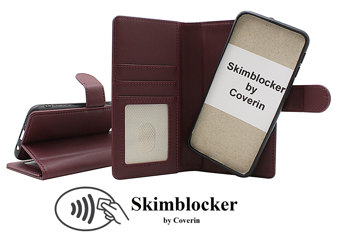 Skimblocker Samsung Galaxy S24 5G Magnet Lommebok Deksel