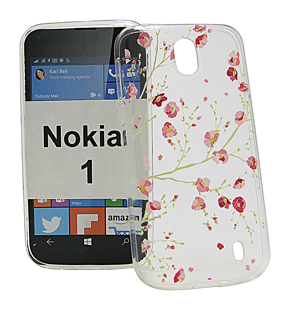 TPU Designdeksel Nokia 1