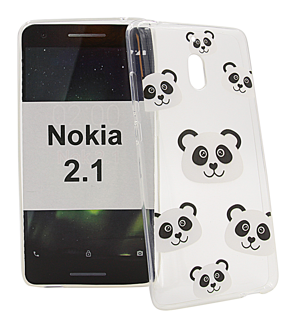 TPU Designdeksel Nokia 2.1
