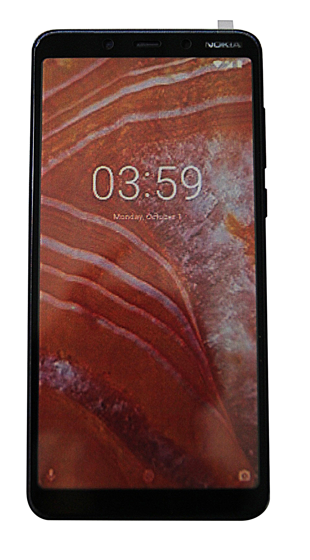 Full Frame Skjermbeskyttelse av glass Nokia 3.1 Plus