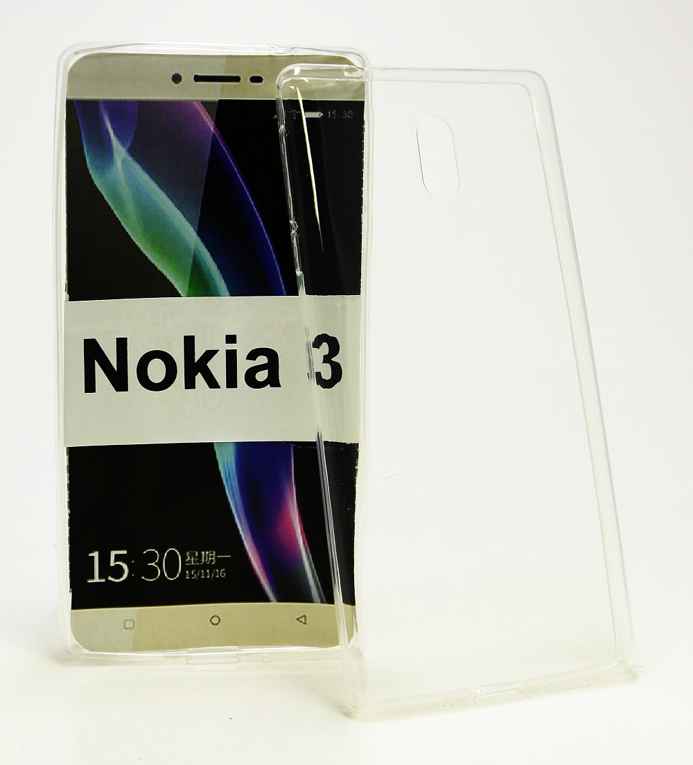 Ultra Thin TPU Deksel Nokia 3