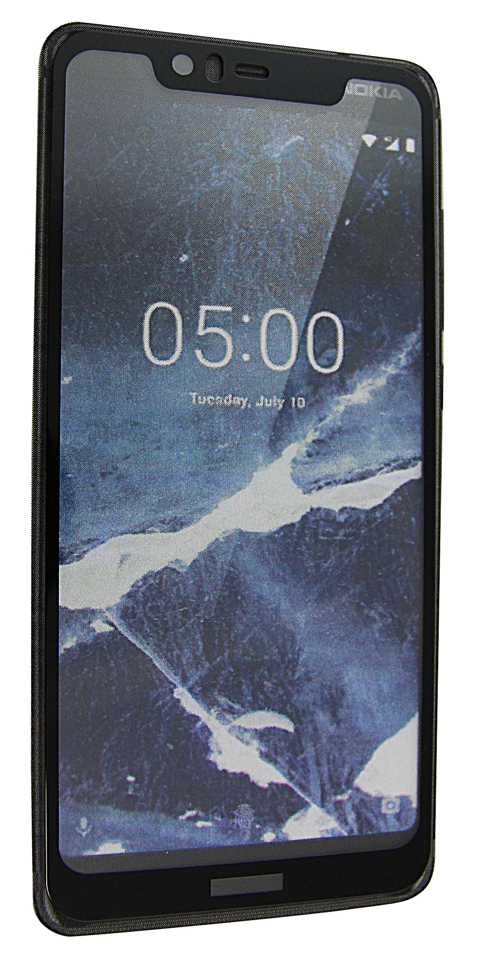 Full Frame Skjermbeskyttelse av glass Nokia 5.1 Plus