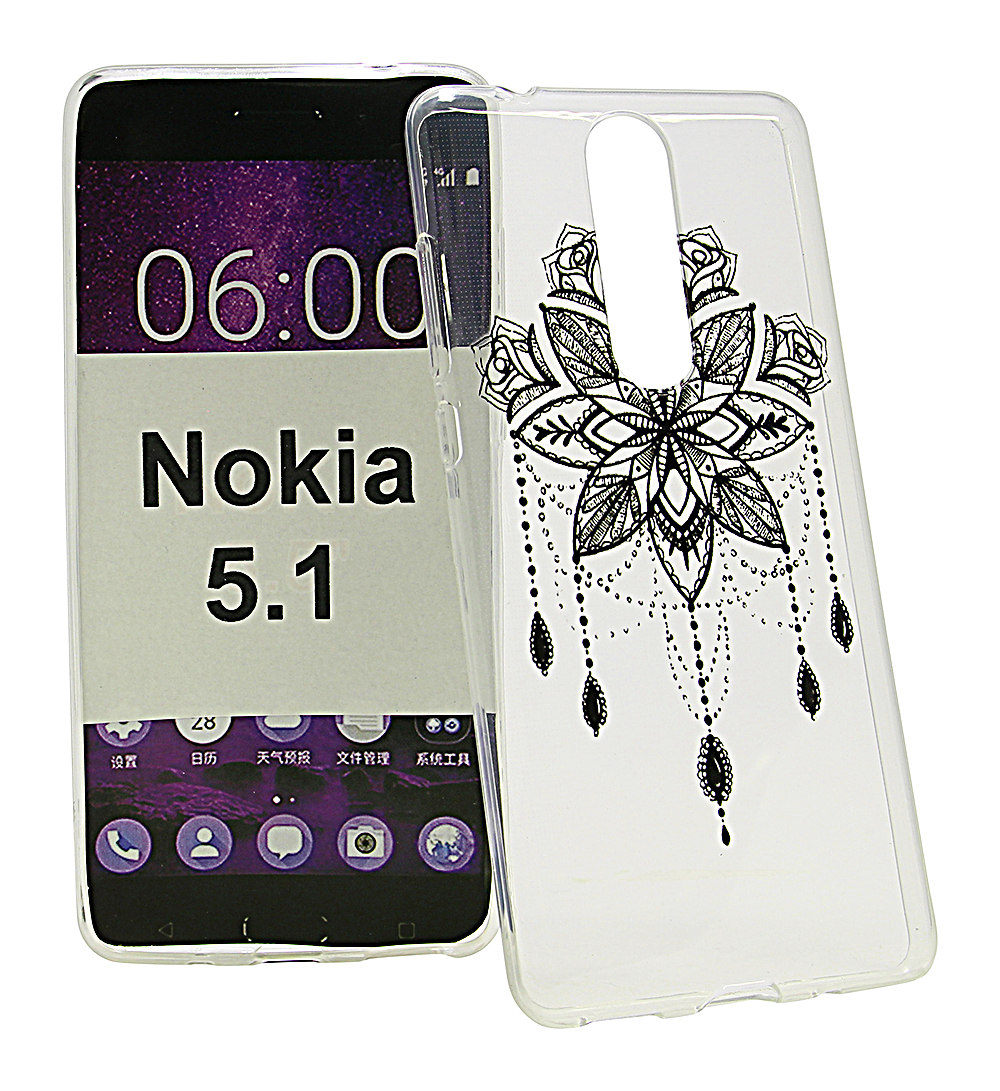 TPU Designdeksel Nokia 5.1