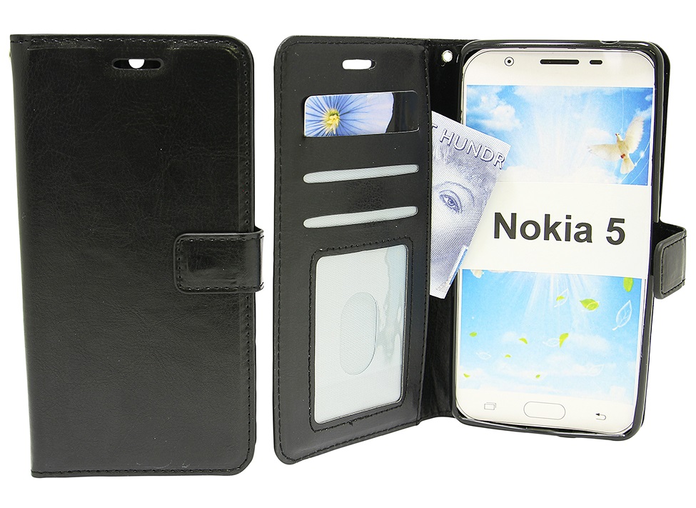 Crazy Horse Wallet Nokia 5