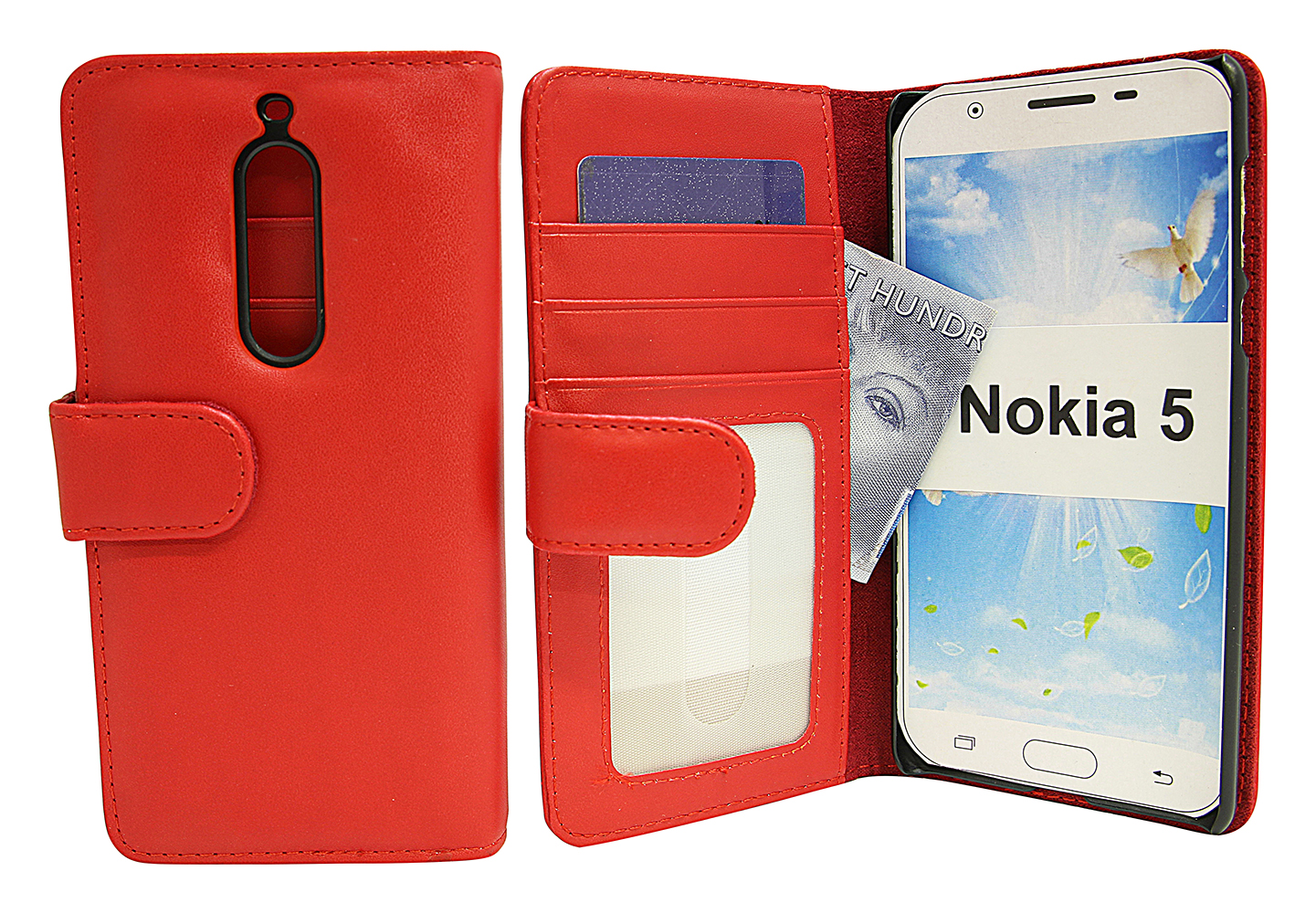 Lommebok-etui Nokia 5