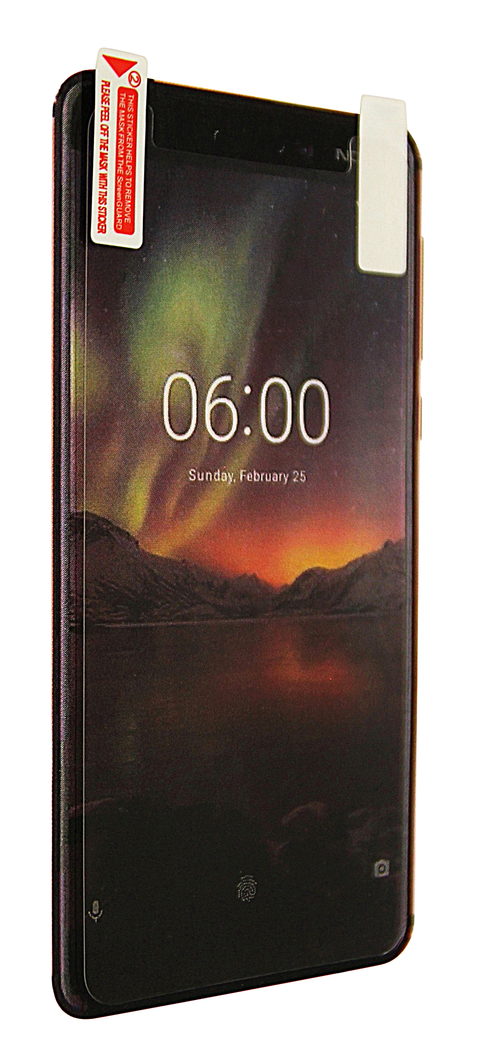 6-pakning Skjermbeskyttelse Nokia 6 (2018)