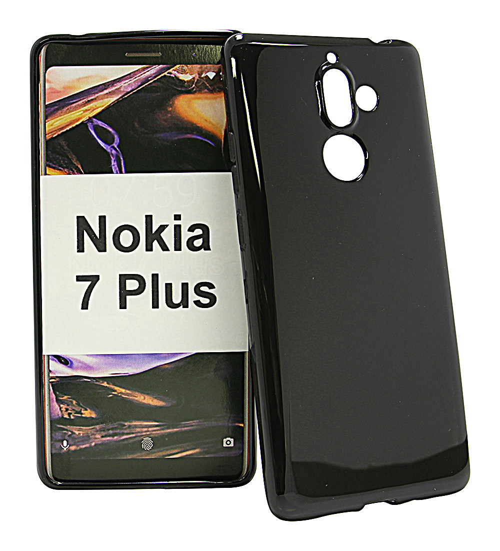 TPU-deksel for Nokia 7 Plus