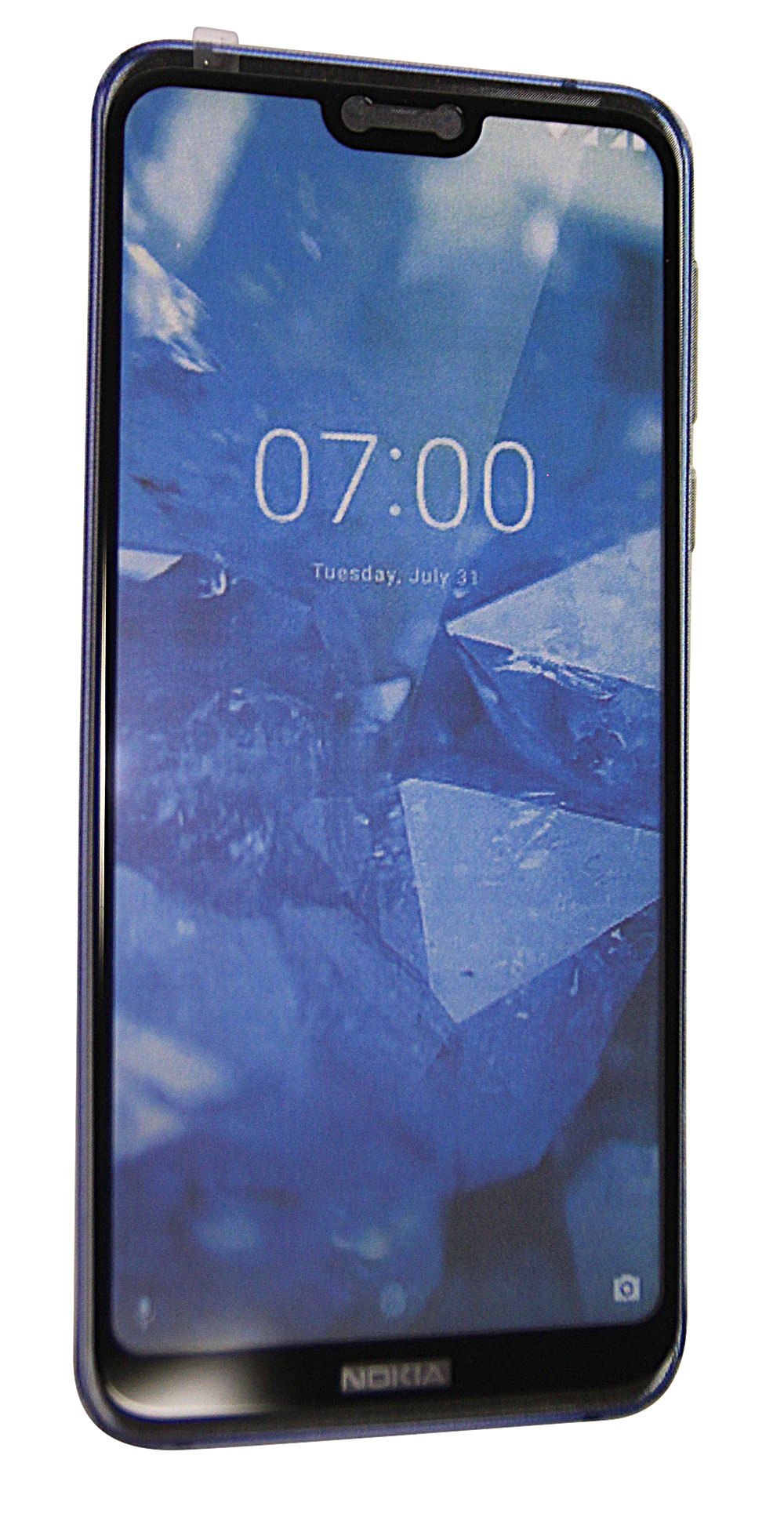 Full Frame Skjermbeskyttelse av glass Nokia 7.1