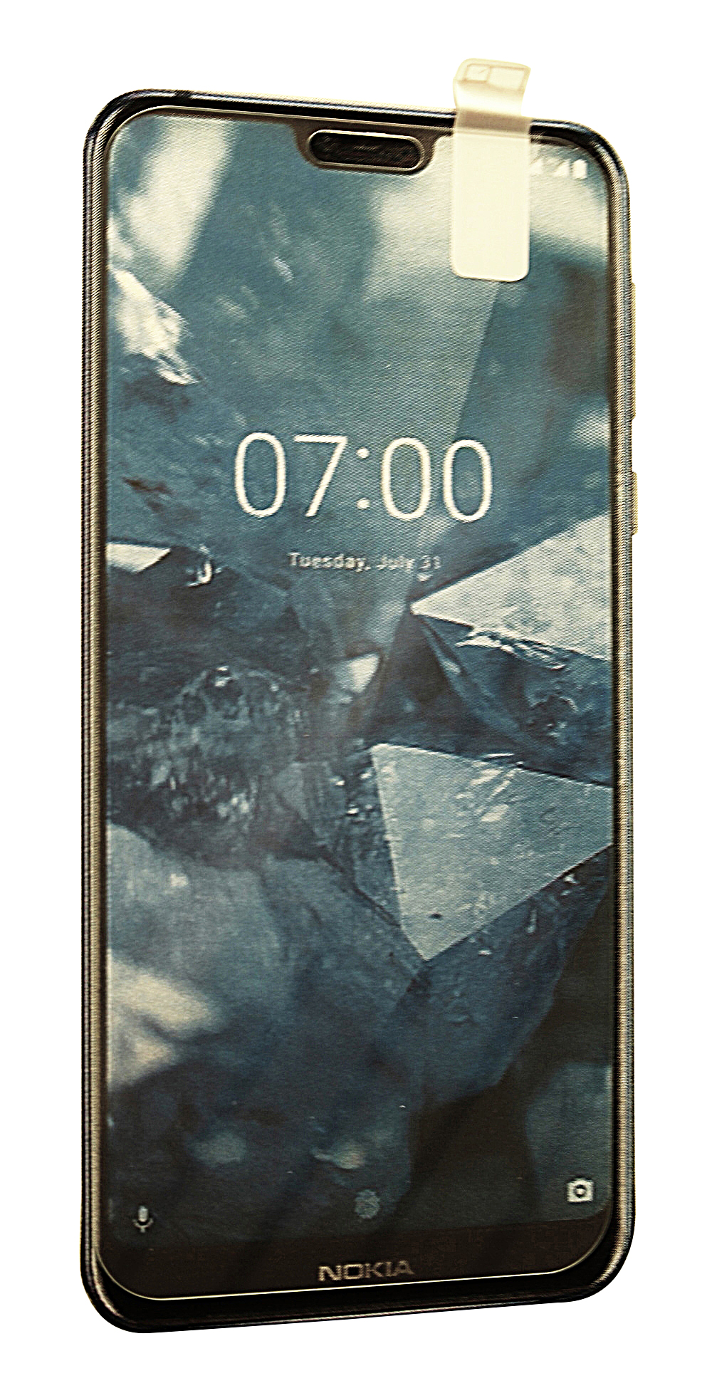 Skjermbeskyttelse av glass Nokia 7.1