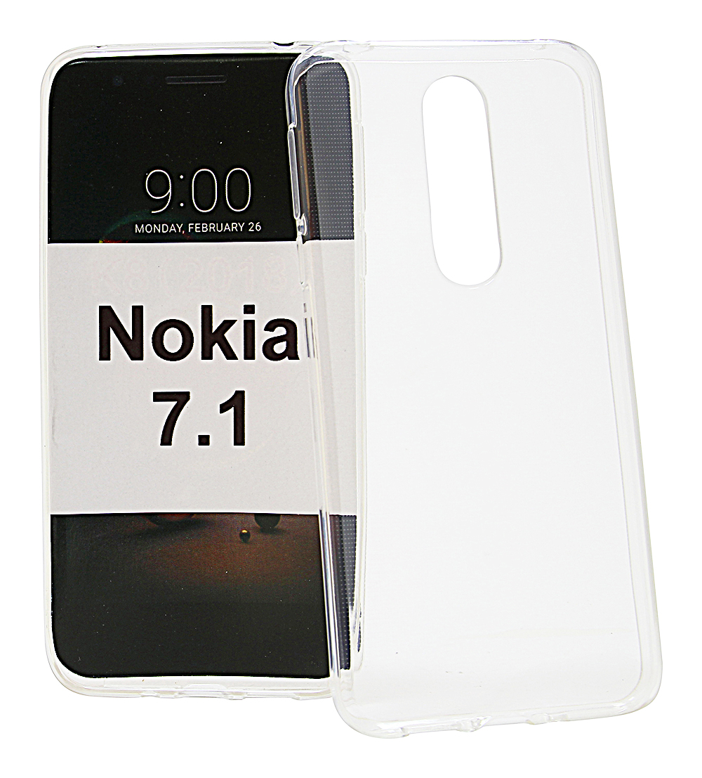 Ultra Thin TPU Deksel Nokia 7.1
