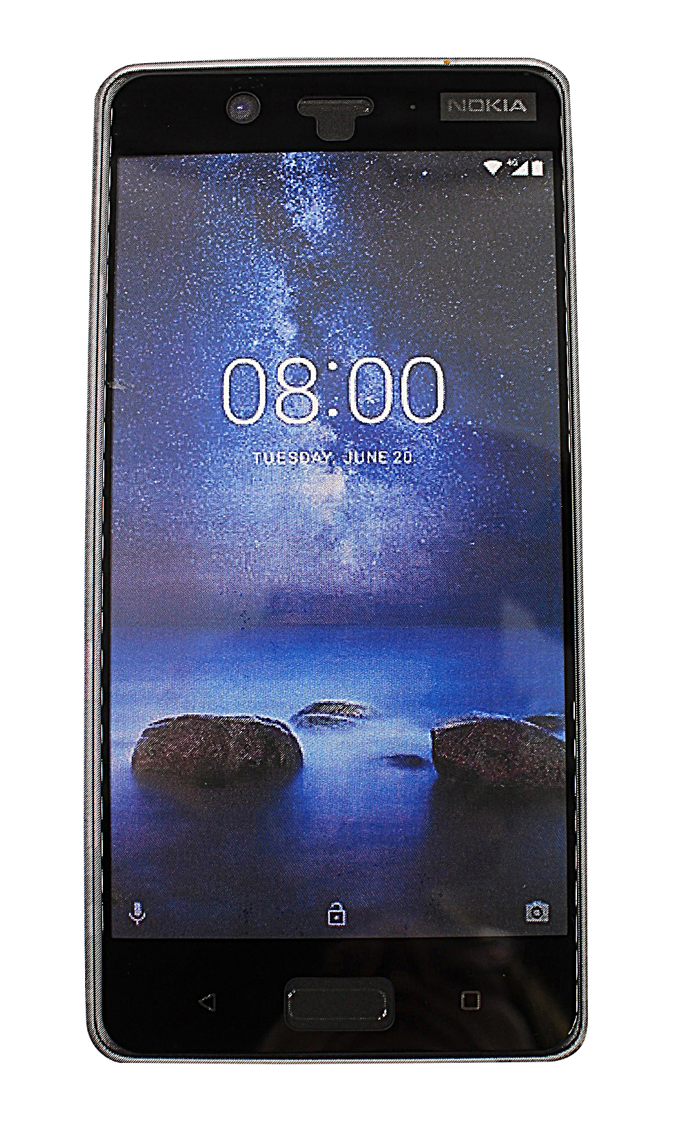 Full Frame Skjermbeskyttelse av glass Nokia 8