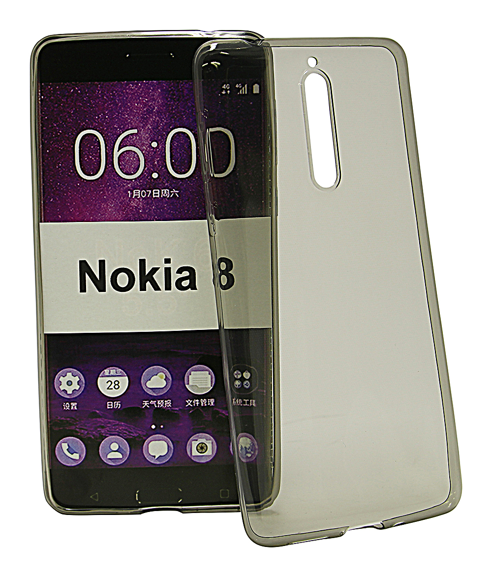 Ultra Thin TPU Deksel Nokia 8